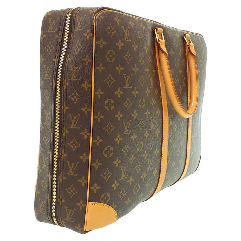 Louis Vuitton Boston Monogram Brown Sirius Bag Leather